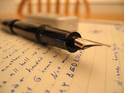 Pen, notes